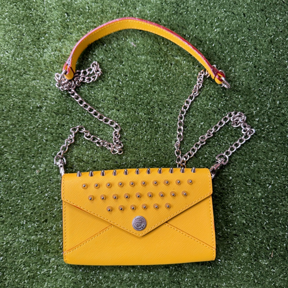 Rebecca Minkoff Yellow Spike Crossbody Bag